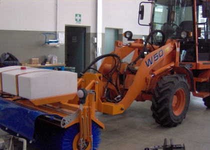 Spezialaufbauten Radlader